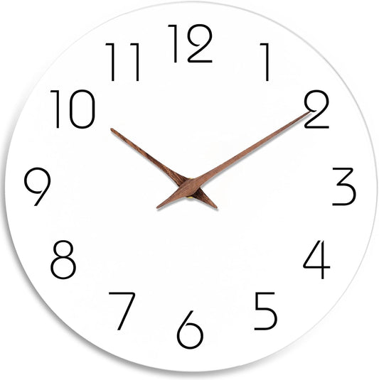 Minimalist Wooden Wall Clock