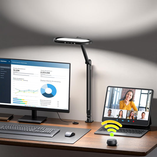 Foldable Desk Lamp with Wireless Charging