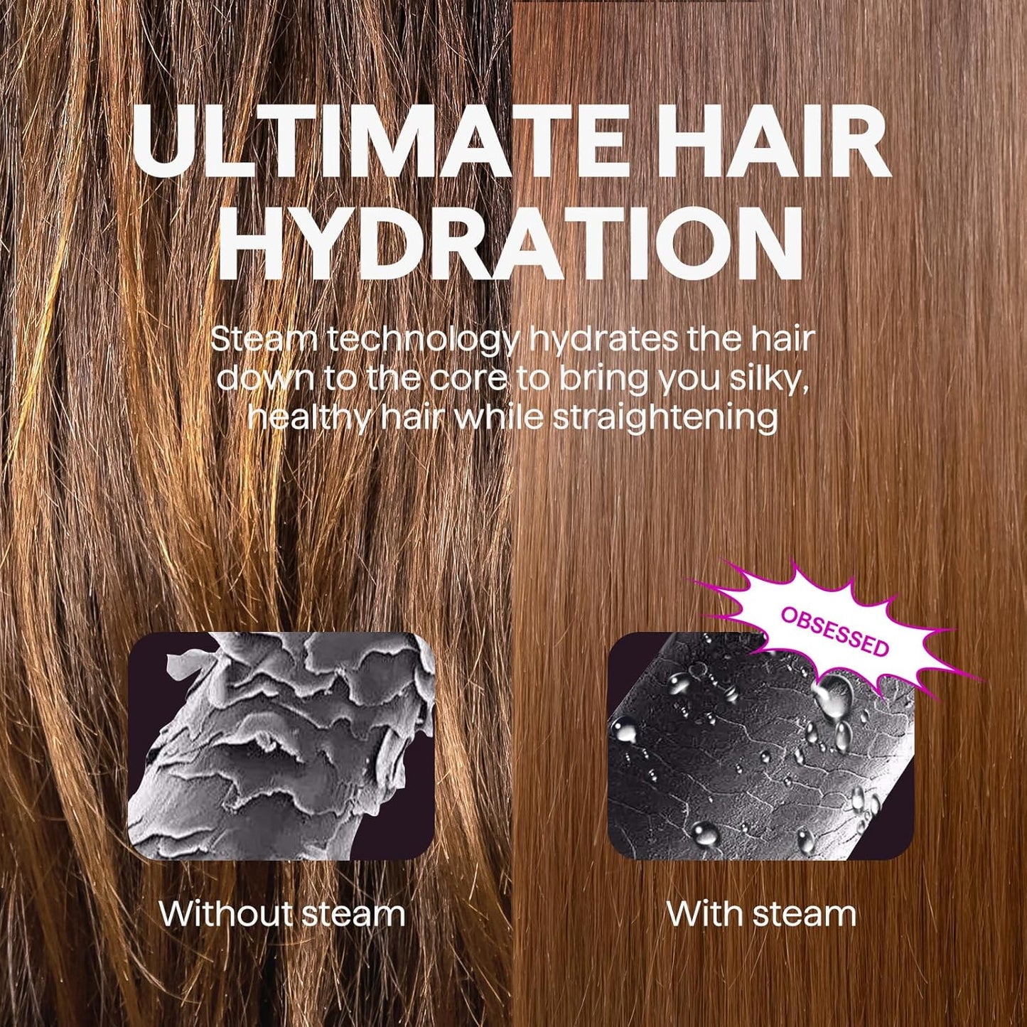 Professional Hair Straightening Brush